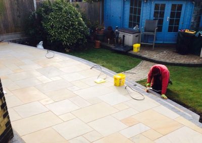 Expert Patio installations in East London