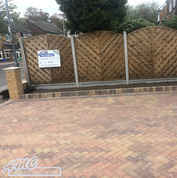 New driveway by AMC Paving