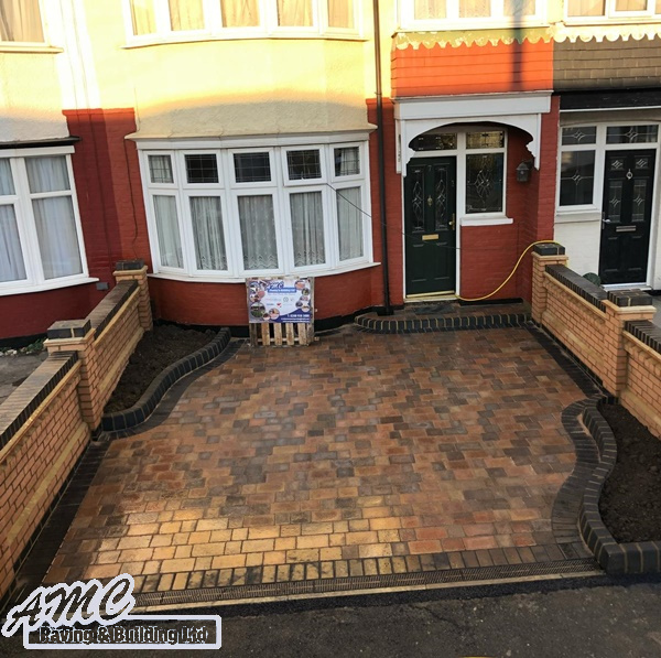New driveway by AMC Paving